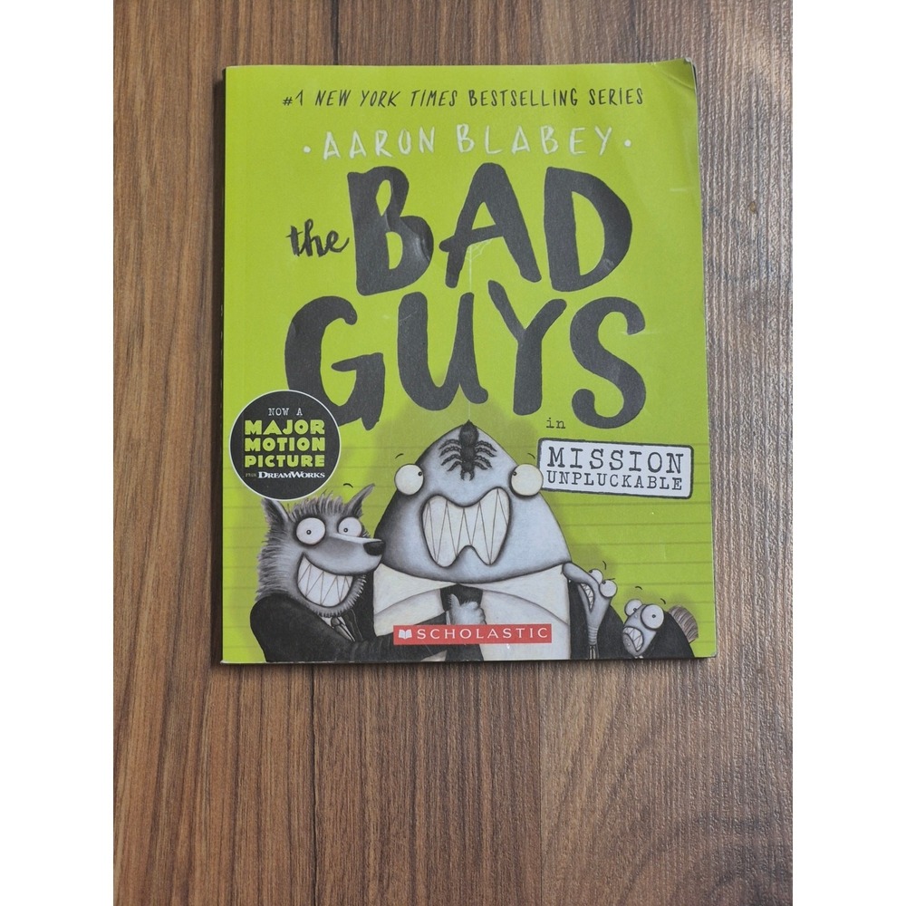 The Bad Guys Mission Unpluckable Aaron Blabey Graphic Novel Scholastic Paperback